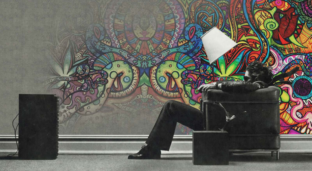 Classic Memorex guy gets blown away. Is it live or is it Memorex.